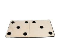 Couverture pour chien Coockoo Domino Dream Blanc 120x60x1 cm