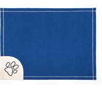 Couverture pour chien Couverture douillette pour lit de chien Niche Couverture de sommeil Doudou Couverture pour chat Plaid Couverture 66 x 88 cm Bleu