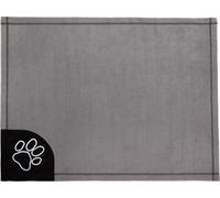 Couverture pour chien Couverture douillette pour lit de chien Niche Couverture de sommeil Doudou Couverture pour chat Plaid Couverture 66 x 88 cm Gris