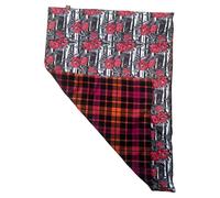 Couverture Pour Chien Double-Face - 100 X 70 CM - Couverture Douillette Roses
