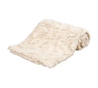 Couverture pour chien en peluche douce structurée Trixie Cosy Beige TU