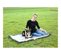 Kerbl Couverture pour chien Trip 140 x 100 x 4 cm Gris/Noir