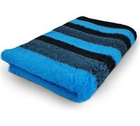 Couverture pour chien Vet Bed rayée bleu