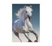 couverture pour enfant 100 x 140 cm Motif cheval