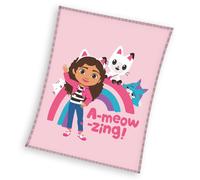 Couverture pour enfant 130 x 160 cm, motif Gabi's Cat House