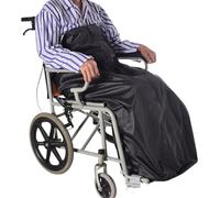 Couverture pour fauteuil roulant, couvertures de fauteuil roulant pour adultes, couverture imperméable pour fauteuil roulant pour personnes âgées, manteau polaire pour fauteuil roulant