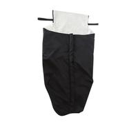 Couverture Pour Fauteuil Roulant, Housse Fauteuil Couverture universelle for fauteuil roulant avec doublure polaire en peluche(Black)