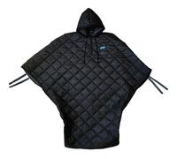 Couverture pour fauteuil roulant, poncho chaud à capuche en tissu doublé de polaire pour fauteuil roulant, coupe-vent et imperméable, couverture complète du corps pour adultes hommes femmes, hauteur