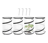 Couverture pour la Protection des végétales - Clôture pour la sécurité des Cultures, Protection pour la Culture en Maille | Structure Pliante compacte 19,69 x 11,81 x 11,81 Pouces, Lits D