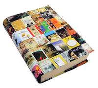 Couverture pour livre, Ajustable - Protection pour livres, Imperméable, Adaptable à n'importe quelle épaisseur, Couverture de livre imprimée - 4 tailles différentes. (175, XL)