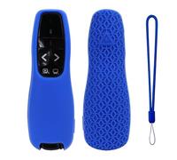 Couverture pour Logitech Wireless Presenter R400,Housse de protection en silicone souple Coque antidérapante antichoc Pour R400 télécommande de présentation (bleu)