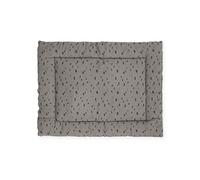 Couverture pour parc d'enfant Spot 80x100 cm Gris tempête