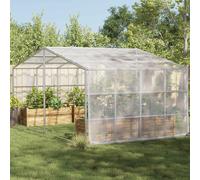 vidaXL Housse de protection pour plantes avec œillets 1 x 3 m polyéthylène transparent