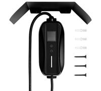 Couverture pour station de charge véhicules électriques bouclier mural | Couverture en aluminium anti-UV pour colonne de charge pour mur garage extérieur