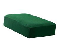 Couverture Pour Tabouret De Canapé Élastique,Housses Pouf Repose-Pied Housse Pouf Ottoman Housse Repose Pied Rectangle, Bois Solide Tabouret De Salon Housse De Pouf Rectangulaire ( Color : Dark Green