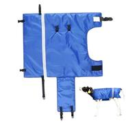 Couverture pour Veau et chèvre, épaisse et réglable, abri pour bétail, résistante à l'humidité au Froid, pour l'hiver, imperméable, réduit Les Maladies