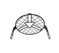 Couverture Protection Filet De Phare Rétro Modifié, Grille D'abat-Jour, Couvercle en Métal pour Moto, Grand Abat-Jour pour Lumière GN CG125