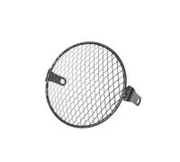 Couverture Protection Protecteur De Phare Moto Universel Vintage 6,3 Pouces, Couvercle Lampe Gril Rétro pour