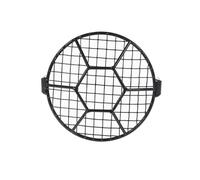 Couverture Protection Protecteur De Phare Moto Universel Vintage 7 Pouces, Couvercle Lampe Gril Rétro pour
