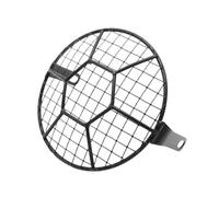 Couverture Protection Protecteur De Phare Moto Universel Vintage 7 Pouces, Couvercle Lampe Gril Rétro pour