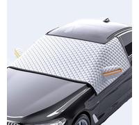 Couverture Protege Pare Brise Hiver, pour Renault Megane 2 3 4 Protection Repliable Anti Givre et Neige UV Soleil Poussière Pluie, Bâche Pare Brise,M-175 * 115cm
