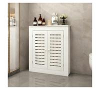 Couverture Radiateur Moderne Cache Chauffage Propre et Minimaliste Radiator Cover Grill Slats Cabinet Salle de Bain, Couloir(80x60x15cm/31.5x23.62x5.91in)