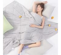 Couverture rafraîchissante à 3 couches avec propriétés rafraîchissantes exceptionnelles pour les dormeurs chauds et les amateurs de confort (150 x 200 cm)