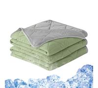 Couverture Rafraîchissante, Couverture de Lit Rafraîchissante pour l'Été, Literie Légère Anti Transpiration pour Canapé Voyage Camping Extérieur Intérieur Maison