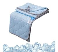 Couverture rafraîchissante d'été | Couvertures rafraîchissantes pour dormeurs chauds | Couverture froide | Couette froide évacuant l'humidité pour dortoir, homme, camping, voyage, adulte, méditation