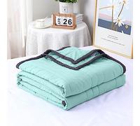 Couverture rafraîchissante for les dormeurs chauds et les sueurs nocturnes - Fibre rafraîchissante - Couverture double face effet froid, couverture plus fraîche en fibre de glace, couverture d'été fra