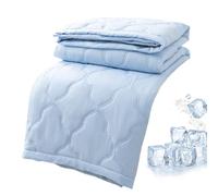 Couverture Rafraîchissante pour Dormeurs Sensibles À La Chaleur - Duvet Doux | Respirante Double Face Rafraîchissante Douillette pour Canapé Lit Nuits Été Dormeurs Chauds