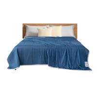 Couverture rafraîchissante pour les nuits chaudes, couverture rafraîchissante d'été des deux côtés | Couette fraîche pour adultes, hommes et femmes, camping, chambre à coucher, canapé, voyage, chambre
