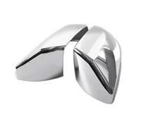 Couverture Rétroviseur Pour Cadillac CT4 Pour ATS 2013-2023 Couvercle Rétroviseur Latéral Voiture Garniture Boîtier Vue Arrière Porte Extérieure Coques rétroviseurs auto(Argent)