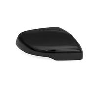 Couverture RéTroviseur Pour Ford Pour Edge 2015-2021 Coque De Rétroviseur Latéral Avec Clip De Clignotant Blanc(Glossy Black right)
