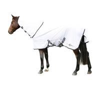 Couverture RugBe Covalliero SuperFly Blanc 175 cm