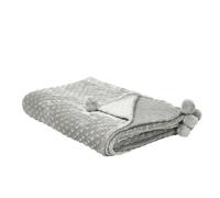 Couverture Samur 200 X 220 Cm Gris Clair Gris