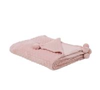 Couverture Samur 200 X 220 Cm Rose Rose
