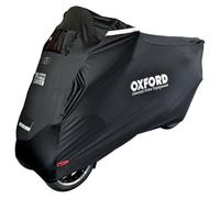 COUVERTURE SCOOTER 3 ROUES NOIR ÉLASTIQUE EXTÉRIEUR ÉTANCHE OXFORD