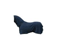 Couverture séchante pour cheval avec couvre-cou HKM DryUp Bleu 115 cm