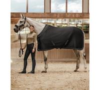 Couverture séchante pour cheval en jersey Waldhausen Phoenix Noir 135 cm