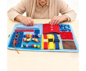 Couverture sensorielle pour enfant | Tableau d'activités apaisant | Tableau pour l'agitation des personnes âgées | Pour les personnes âgées, approche du stress et de la tension, état d'humeur et