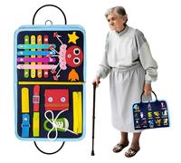 Couverture sensorielle pour personnes âgées, activités de démence pour adultes, Alzheimer et perte de mémoire, soulage l'anxiété et améliore la stimulation mentale