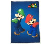 Couverture Sherpa - MARIO BROS - Mario & Luigi - 100 x 150 cm