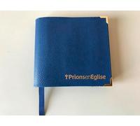 Couverture simili cuir bleu format poche: L'évangile au coeur de votre journée