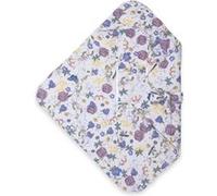 Couverture snuggle so Cosy Beige Floral Bleu G