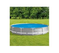 Intex Couverture solaire de piscine bleu 348 cm polyéthylène