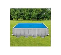 Intex Couverture solaire de piscine bleu 476x234 cm polyéthylène