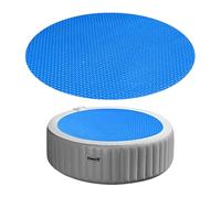 Couverture solaire de piscine - Film isolant haute performance - Rectangulaire - En polyéthylène - Bâche de protection pour la natation - Tapis chauffant pliable - Économie d'énergie - Conservation de
