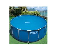 Intex Couverture solaire de piscine ronde 457 cm 29023 couverture pour piscine