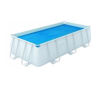 Bâche protection piscine Bestway Bache solaire 3.80 * 1.80 metre Bleu moyen Taille : Unique Bleu moyen G